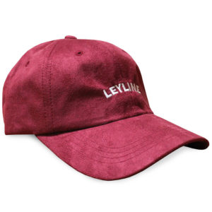 red suede cap