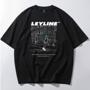 Alternative view of NYC smith print tee