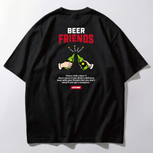 Alternative view of Beer friend tee